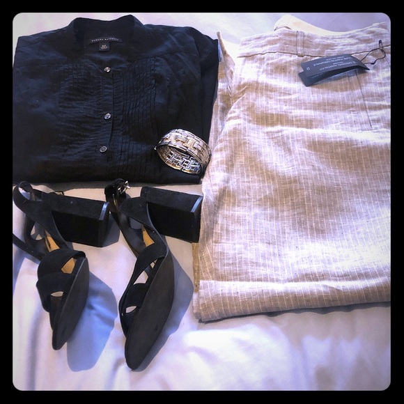 tuxedo style top: banana republic - Picture 3 of 15